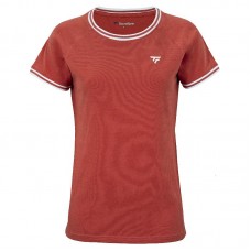 Camiseta Tecnifibre Team Stretch Terracota Mujer