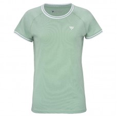 Camiseta Tecnifibre Team Stretch Verde Mujer