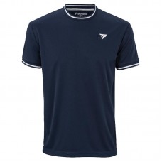 T-shirt bleu marine de l?équipe Tecnifibre Team Tech