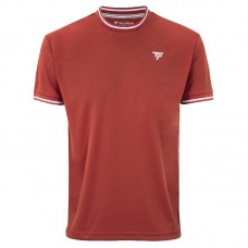 Camiseta de terracota da Tecnifibre Team Tech