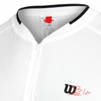Camiseta Wilson Bela Seamless Ziphnly 2.0 Blanco
