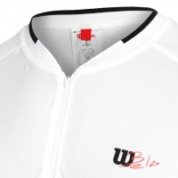 Wilson Bela Seamless Ziphnly 2.0 Camiseta Branca