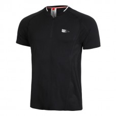 Camiseta Wilson Bela Seamless Ziphnly 2.0 Negro Camiseta Wilson Bela Seamless Ziphnly 2.0 Negro