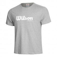 Camiseta Wilson Graphic Gris Blanco Camiseta Wilson Graphic Gris Blanco