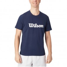 Camiseta azul marinho da Wilson Team Graphic