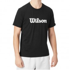 Camiseta preta com gráfico do Wilson Team