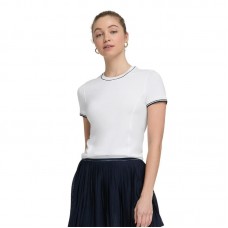 Camiseta Wilson Team Seamless Blanco Mujer