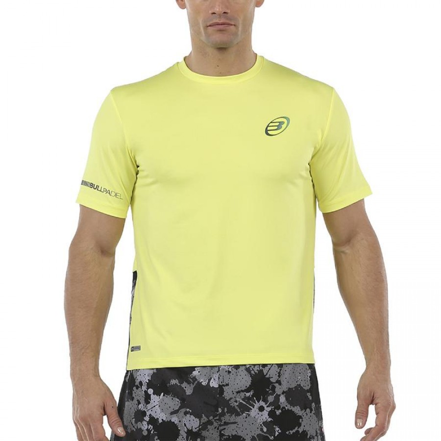 Bullpadel Union Yellow Sulphur Fluor T-Shirt