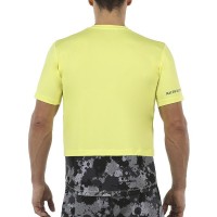 Camiseta Bullpadel Union Amarillo Azufre Fluor