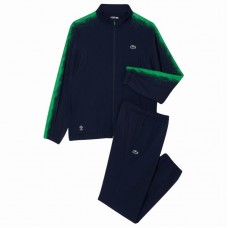 Chandal Lacoste Daniil Medvedev Tenis Azul Marino Verde Chandal Lacoste Daniil Medvedev Tenis Azul Marino Verde