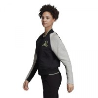 Giacca da donna nera di Adidas New York