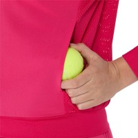 Chaqueta Asics Match Rosa Brillante Mujer