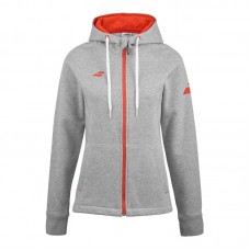 Chaqueta Babolat Exercise Gris Jaspeado Mujer