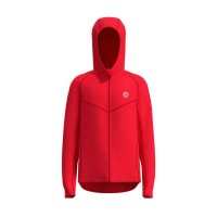 Chaqueta Bidi Badu Capuche Rojo