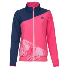 Chaqueta Bidi Badu Gene Azul Oscuro Berry Rosa