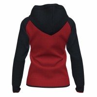 Veste Joma Supernova II Rouge Noir Femme