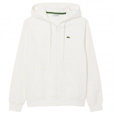 Jaqueta Lacoste Sport Cotton Branca para Mulheres Jaqueta Lacoste Sport Cotton Branca para Mulheres
