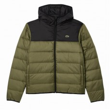 Veste Lacoste Kaki Vert Noir