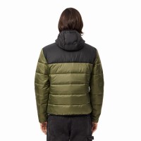 Lacoste Khaki Green Black Jacket