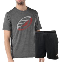 Conjunto Bullpadel Cogne Gris Negro