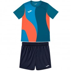 Conjunto Joma Camp Azul Marino Naranja Junior Conjunto Joma Camp Azul Marino Naranja Junior