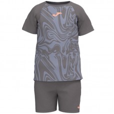Conjunto Joma Camp Gris Azul Junior Conjunto Joma Camp Gris Azul Junior