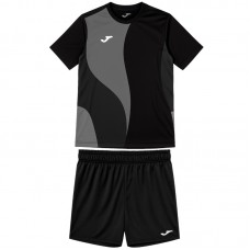 Conjunto Joma Camp Negro Gris Junior Conjunto Joma Camp Negro Gris Junior