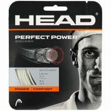 Cordaje Squash 10m Head Perfect Power 1,30mm Blanco Cordaje Squash 10m Head Perfect Power 1,30mm Blanco