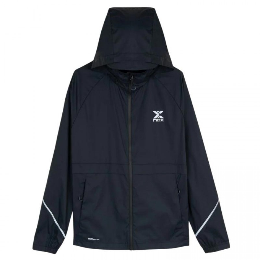 Nox Lightweight Black Windbreaker