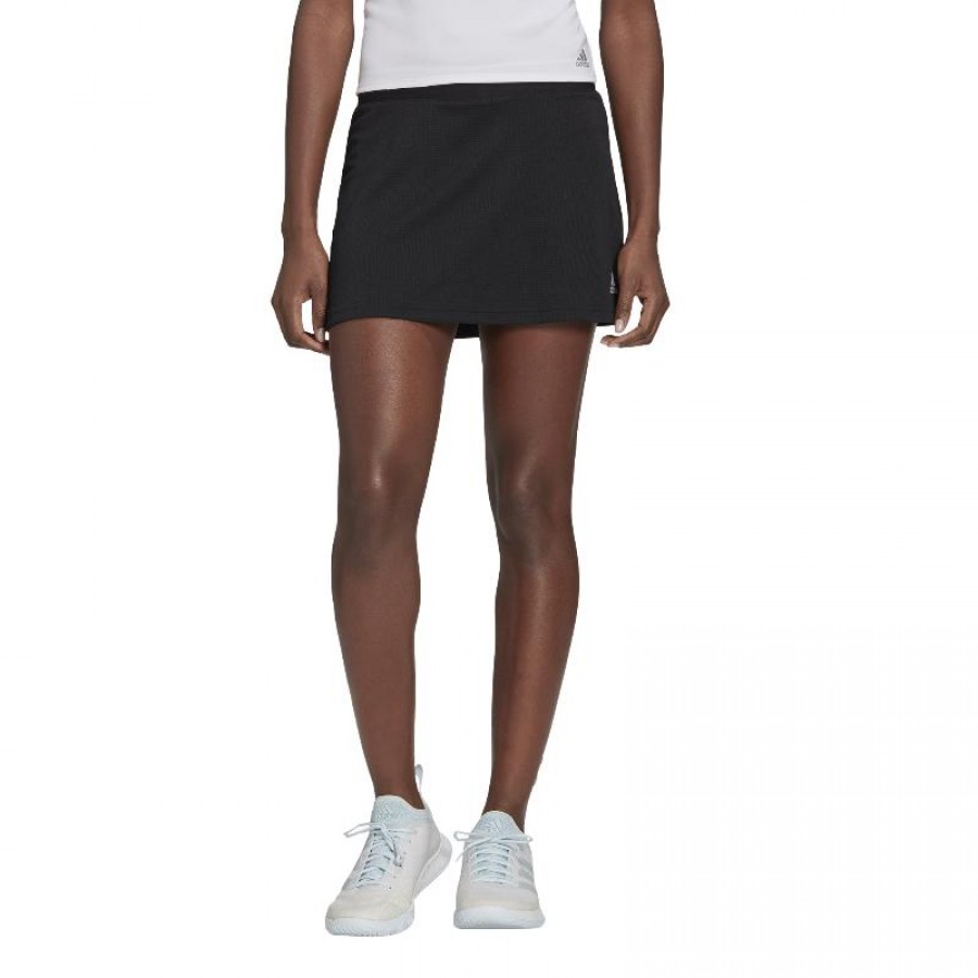 Falda Adidas Club Negro Blanco