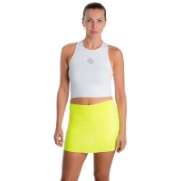 Gonna BB dritta di base gialla fluorescente