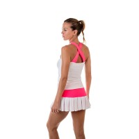 Jupe BB Nerea Blanc Rose Fluor