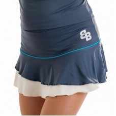 Falda BB Net Gris Denim Falda BB Net Gris Denim