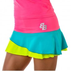 Gonna BB Valeria Rosa Blu Giallo Fluor Gonna BB Valeria Rosa Blu Giallo Fluor