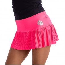 BB Skirt Wimbledon Basic Pleated Pink Fluor BB Skirt Wimbledon Basic Pleated Pink Fluor