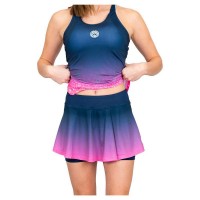 Bidi Badu Colortwist Printed Pink Dark Blue Skirt