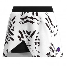 Falda Bidi Badu Melbourne Printed Cut Out Blanco Negro Junior Falda Bidi Badu Melbourne Printed Cut Out Blanco Negro Junior