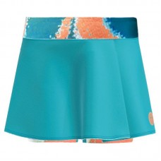 Falda Bidi Badu Melbourne Printed Wavy Petroleo Naranja Junior Falda Bidi Badu Melbourne Printed Wavy Petroleo Naranja Junior
