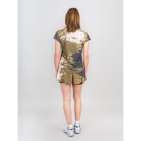 Bidi Badu Pure Wild Printed Olive Dark Grey Skirt