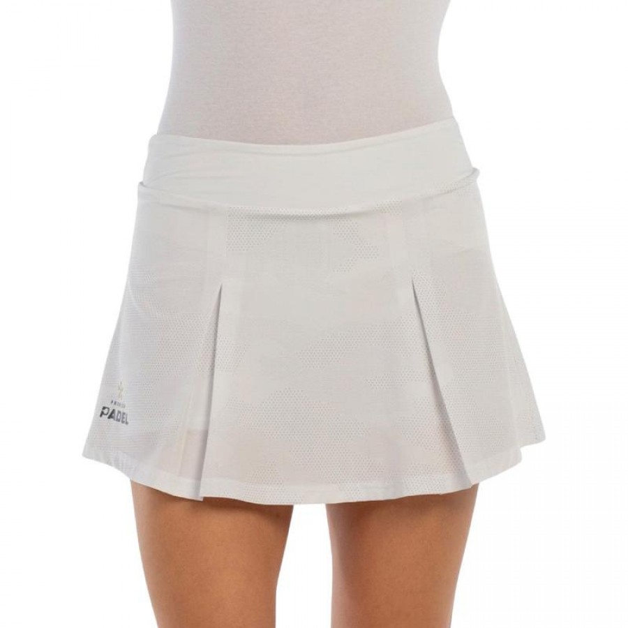 Bullpadel Premier Padel Skirt Adoso White