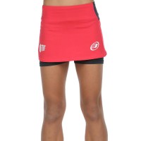 Skirt Bullpadel WPT Resoba Carmesi Fluor Junior