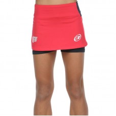 Falda Bullpadel WPT Resoba Carmesi Fluor Junior Falda Bullpadel WPT Resoba Carmesi Fluor Junior