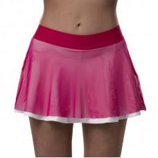 Falda Drop Shot Azalea Rosa Blanco Falda Drop Shot Azalea Rosa Blanco
