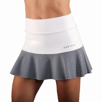 Falda Dentelle Sans Fin Blanco Plata