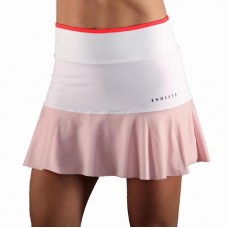 Falda Pizzo Senza Fine Rosa Cristal Falda Pizzo Senza Fine Rosa Cristal