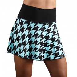 Falda Endless Lux II Aqua Houndstooth