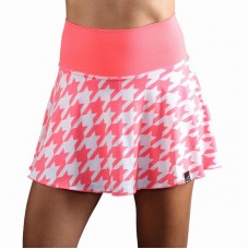 Falda Endless Lux II Coral Houndstooth