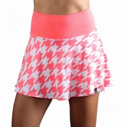 Falda Endless Lux II Coral Houndstooth