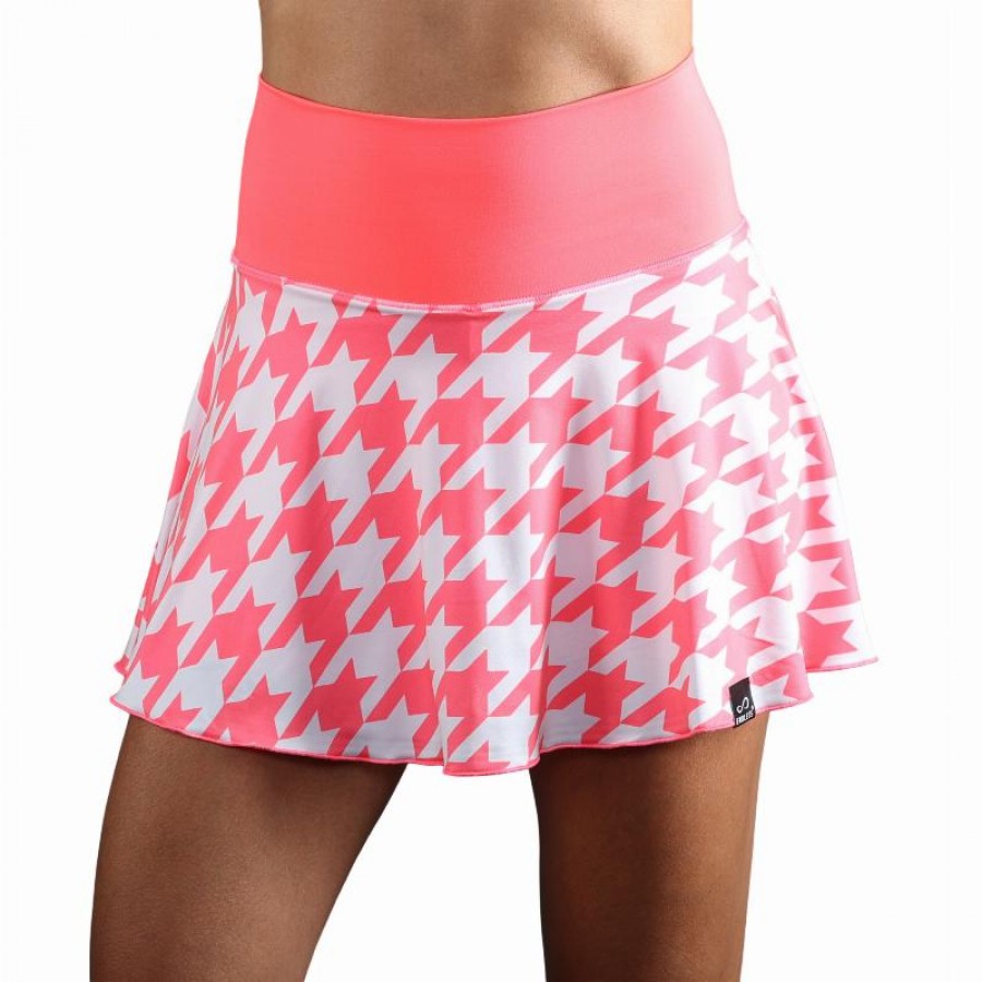 Falda Endless Lux II Coral Houndstooth