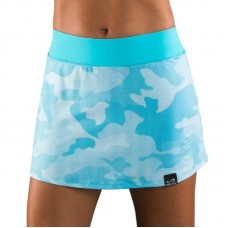 Falda Endless Minimal Print Camuflaje Azul